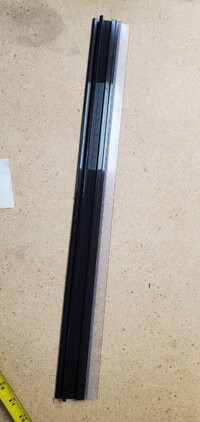 [Parts] LC-200A glass door refrigerator Plastic Strip Frame