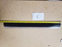 [Parts] LC-200A glass door refrigerator Plastic Strip Frame