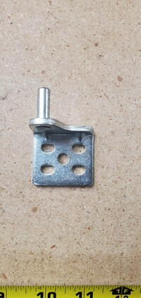 [Parts] ZW-150R Bakery Display Case Curved Glass Bracket-1