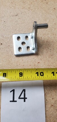[Parts] ZW-150R Bakery Display Case Curved Glass Bracket-1