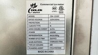 NSF 460 LBS Commercial ice maker machine CIM-2100F+Ice Bin