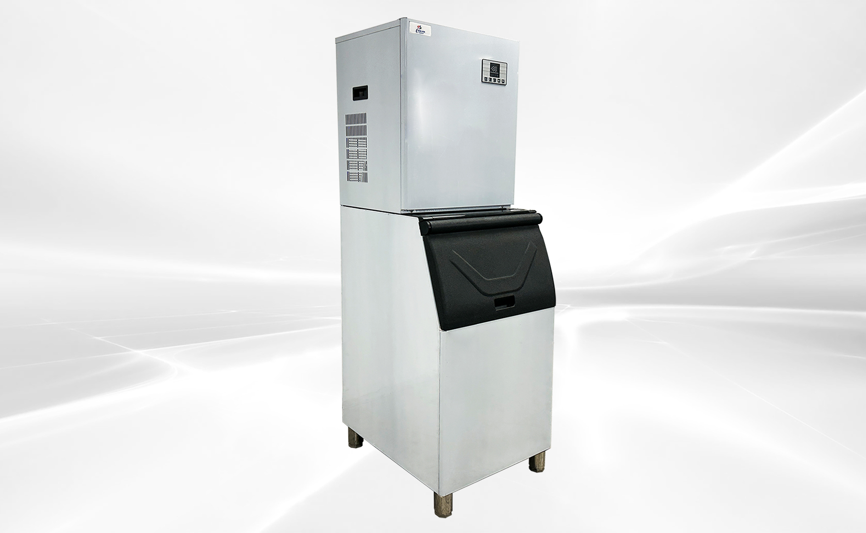 NSF 520 LBS Commercial ice maker machine CIM-2380F+Ice Bin