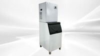NSF 520 LBS Commercial ice maker machine CIM-2380F+Ice Bin