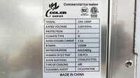 NSF 520 LBS Commercial ice maker machine CIM-2380F+Ice Bin