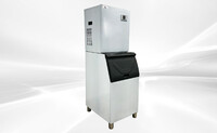 NSF 520 LBS Commercial ice maker machine CIM-2380F+Ice Bin