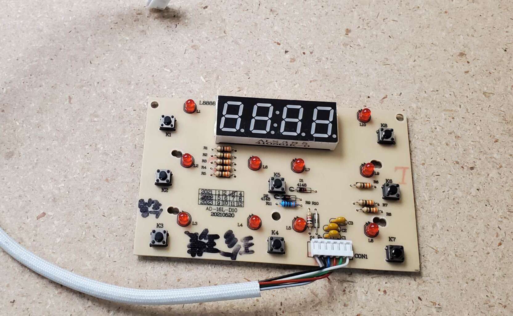 [Parts] KO2000P-60 Ice Cream Roll Machine Circuit Board