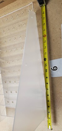 [Parts] DPC 66HC Gelato Ice Cream Cabinet Freezer Plastic Shelf
