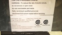NSF 24 inches Electric Countertop Griddle Flat Top Grill EG24