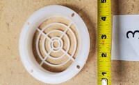 [Parts] LC-600 Merchandising door cooler Fan Cover 5Ins