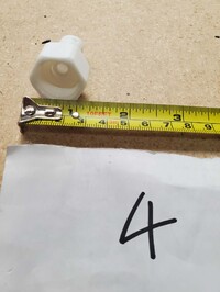 [Parts] HZB-90F Ice Cube Maker Machine Quick Coupling Plastic Ti