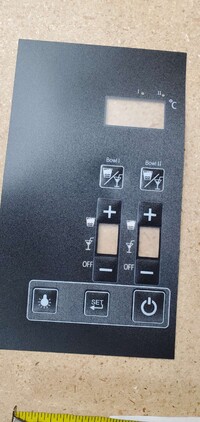 [Parts] MG12L-1S Slushy Making Machine Sticker A-2S