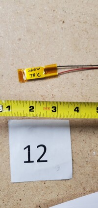 [Parts] Walk In Cooler Temperature Limiting Heating Block