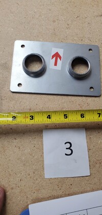 [Parts] CT60 Food Processor Cutter Meat Slicer Metal 2 Aperture 