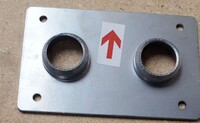 [Parts] CT60 Food Processor Cutter Meat Slicer Metal 2 Aperture 