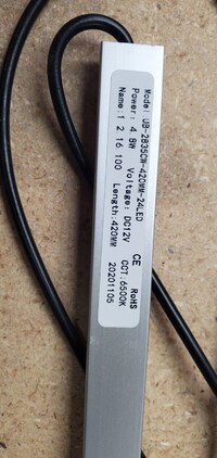 [Parts] LC-200A Glass door refrigerator LED Power Supply 12 ins