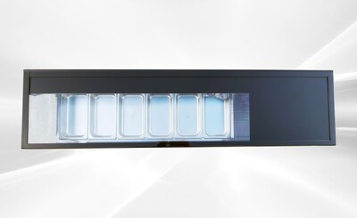 Black Refrigerated Display Case sushi refrigerator NSF CS-62A