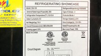 35 ins Refrigerated Countertop Bakery Display Case NSF CW-195