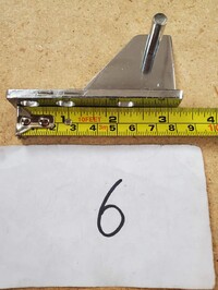 [Parts] SCL2-E-HC Sandwich Prep Table Left Upper Hinge