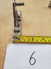 [Parts] SCL2-E-HC Sandwich Prep Table Left Upper Hinge