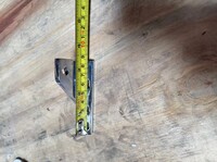 [Parts] PICL1 Pizza Prep Table Bottom Left Henge Bracket