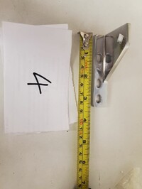 [Parts] PICL1 Pizza Prep Table Bottom Right Henge Bracket