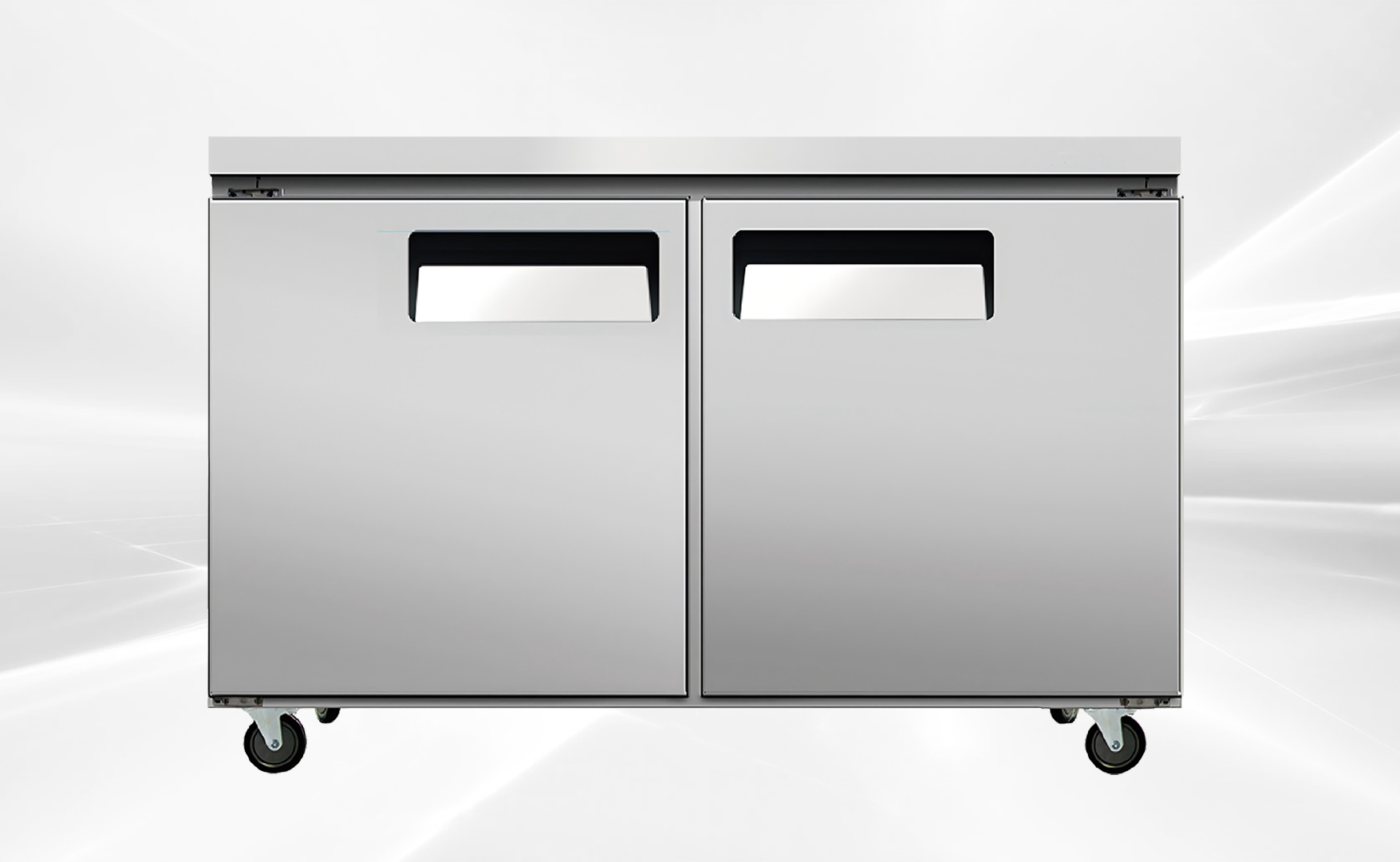 NSF 48 Ins Undercounter 2 Solid Doors refrigerator AUR-12376