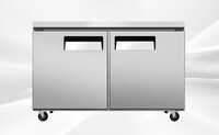 NSF 48 Ins Undercounter 2 Solid Doors refrigerator AUR-12376