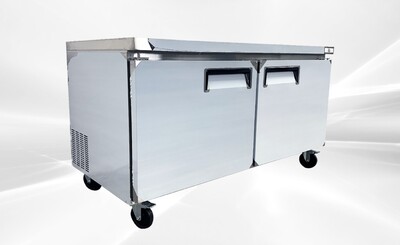 NSF 60 Ins Undercounter 2 Solid Doors Refrigerator AUR-15376