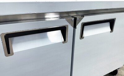 NSF 60 Ins Undercounter 2 Solid Doors Refrigerator AUR-15376