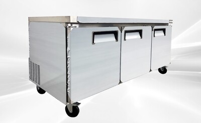 NSF 72 Ins Undercounter 3 Solid Doors Refrigerator AUR-18476