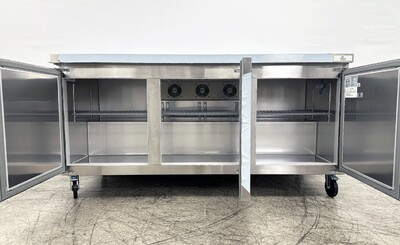 NSF 72 Ins Undercounter 3 Solid Doors Refrigerator AUR-18476