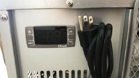 NSF 36 Ins Undercounter 2 Solid Doors Freezer AUF-0976