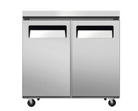 NSF 36 Ins Undercounter 2 Solid Doors Freezer AUF-0976