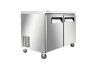 NSF 36 Ins Undercounter 2 Solid Doors refrigerator AUR-0976
