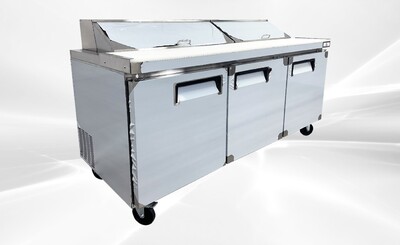 NSF Sandwich Prep Table Refrigerator 72 inches ASR-18476