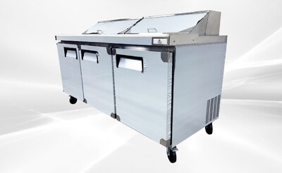 NSF Sandwich Prep Table Refrigerator 72 inches ASR-18476