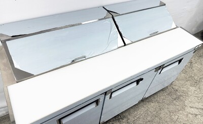 NSF Sandwich Prep Table Refrigerator 72 inches ASR-18476