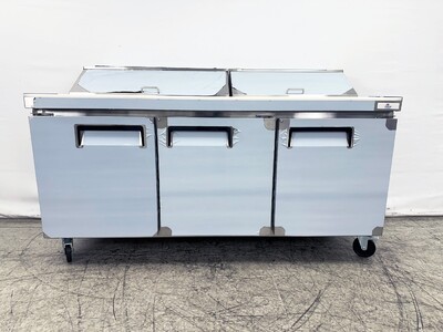 NSF Sandwich Prep Table Refrigerator 72 inches ASR-18476