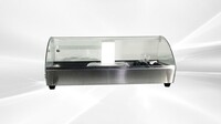 NSF Countertop Heated Display Case 3 pan hot food HW3