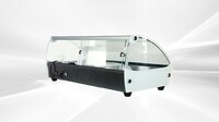 NSF Countertop Heated Display Case 3 pan hot food HW3