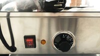 NSF Countertop Heated Display Case 3 pan hot food HW3