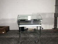 NSF Countertop Heated Display Case 3 pan hot food HW3