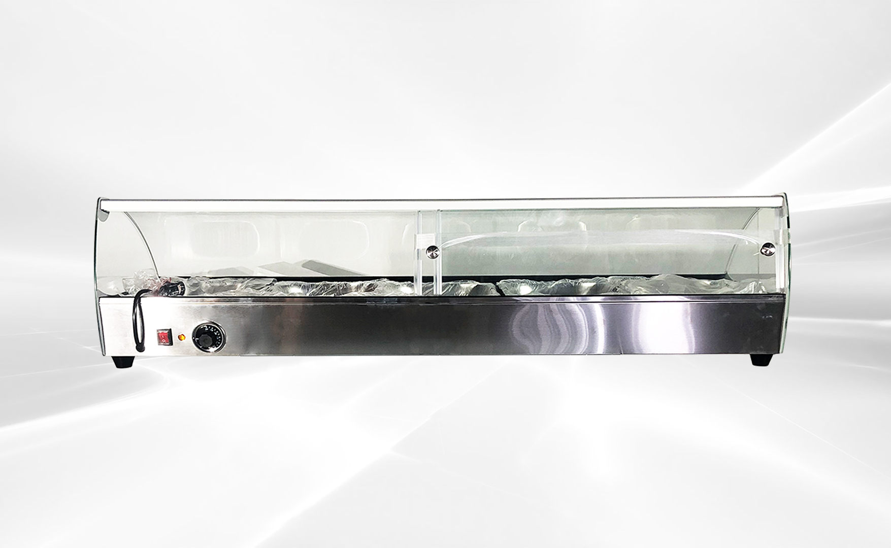 NSF Countertop Heated Display Case 5 pan hot food HW5