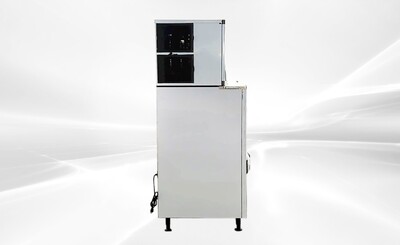 NSF 500LBS Hotel Cube Ice Maker Dispenser HD-220B+SK-520