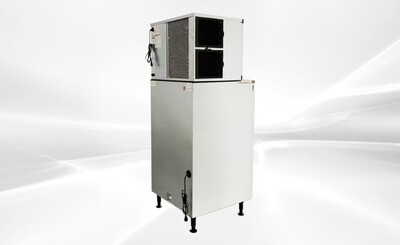 NSF 500LBS Hotel Cube Ice Maker Dispenser HD-220B+SK-520