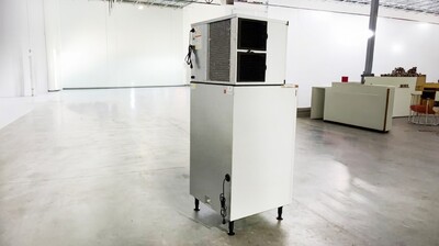 NSF 500LBS Hotel Cube Ice Maker Dispenser HD-220B+SK-520