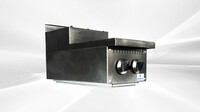 NSF 12 ins two burner Step hotplate TC-HP12-S