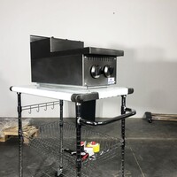 NSF 12 ins two burner Step hotplate TC-HP12-S