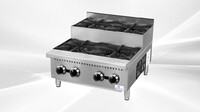 NSF 24 ins Four burner Step hotplate TC-HP24-S