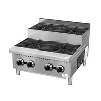 NSF 24 ins Four burner Step hotplate TC-HP24-S
